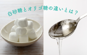 オリゴ糖と白砂糖の違いは何？